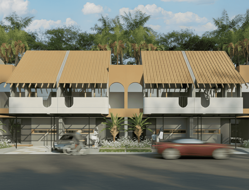 Rumah tipe Hanan 3 kamar tidur LB 80 LT 90